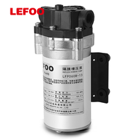Pompe à diaphragme auto-amorçante LEFOO haute précision 24V DC 6000ml/min pour surpresseur de liquide de refroidissement au glycol éthylène