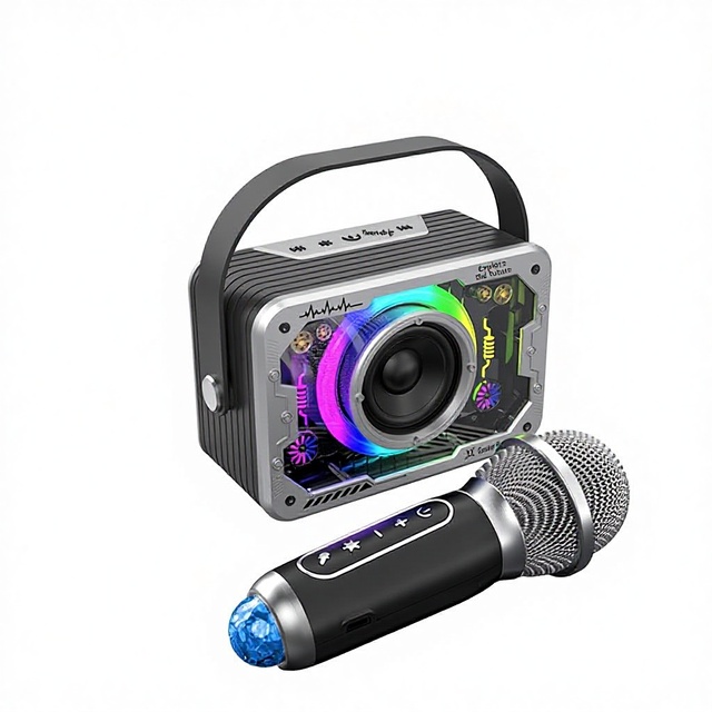 V9 5.3 for Speaker HIFI High Definition Sound Quality 5W Output ABS Long Endurance Atmosphere Light Voice Prompt Portable