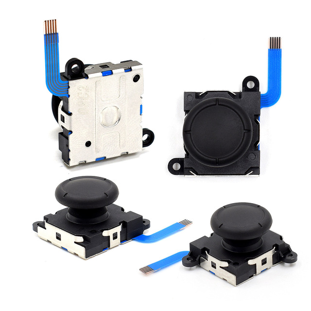 3D Analog Sensor Stick Joystick Replacement for Nintend Switch Joycon Controller Thumb Sticks Gaming Consoles Repair Kits