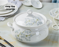 Jingdezhen Os Porcelaine 56Pcs Gris Overglaze Logo Personnalisé Bol Assiette Céramique Porcelaine Dîner Vaisselle Ensemble