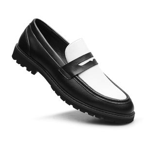 รองเท้าหนัง PU คุณภาพสูงสำหรับผู้ชาย สไตล์ลำลองทางธุรกิจ รองเท้าหนังเดอร์บี้แบบเป็นทางการ รองเท้าออกซ์ฟอร์ด - Product Image 6