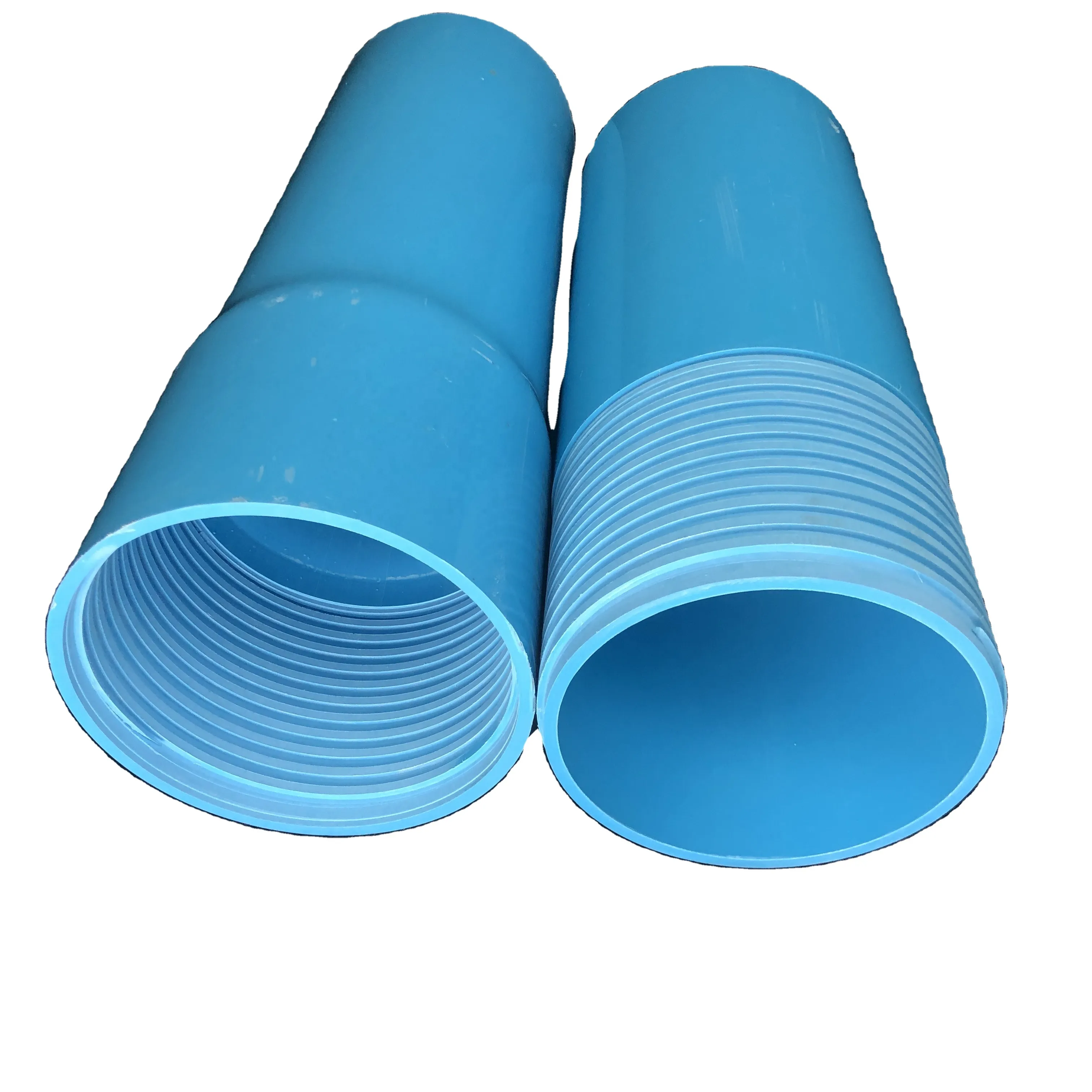 Venda quente de alta qualidade aceita personalização tubo de revestimento de PVC U-PVC preço de tubo de tela de drenagem de PVC de 4 polegadas