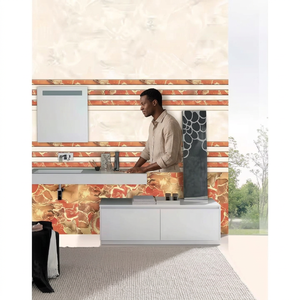 Carrelage mural de salle de bain en céramique 30x45cm (300x450mm) imprimé numériquement, brillant, émaillé, qualité export, imperméable, finition anti-acide - Product Image 2