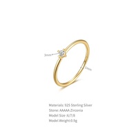 Bague de mariage pour femme en or massif 14 carats, exquise et compacte pour un usage quotidien, un cadeau pour les fêtes ou juste pour le plaisir