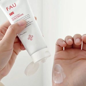 Crema Coreana SOS Skin Solution con 71% de <span class=keywords><strong>Aloe</strong></span> <span class=keywords><strong>Vera</strong></span> y Centella Asiática, Humectante Calmante para Piel Sensible, Alivio del Enrojecimiento, 80g - Product Image 5