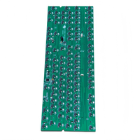 Placa de Circuito Controladora de Teclado RGB con Intercambio en Caliente por Tecla, Tri-modo, Tipo-C, PCB QMK VIA Programable para Juegos Mecánicos