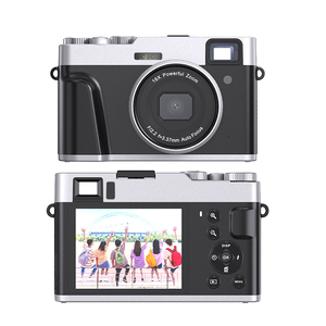 Máy ảnh kỹ thuật số Mini 48mp 4k 16X Zoom hẹn giờ 128GB Bộ nhớ mở rộng phát hiện khuôn mặt chống rung Pin tích hợp - Product Image 4