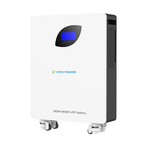 Station d'alimentation solaire domestique tout-en-un à onde sinusoïdale pure avec batterie haute puissance 5,12 kWh 51,2 V 5 kW - Product Image 1
