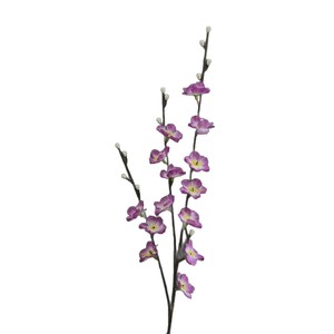 Fleur de prunier artificielle Junheyuan, branche unique en soie, pour la décoration intérieure et les arrangements floraux - Product Image 5