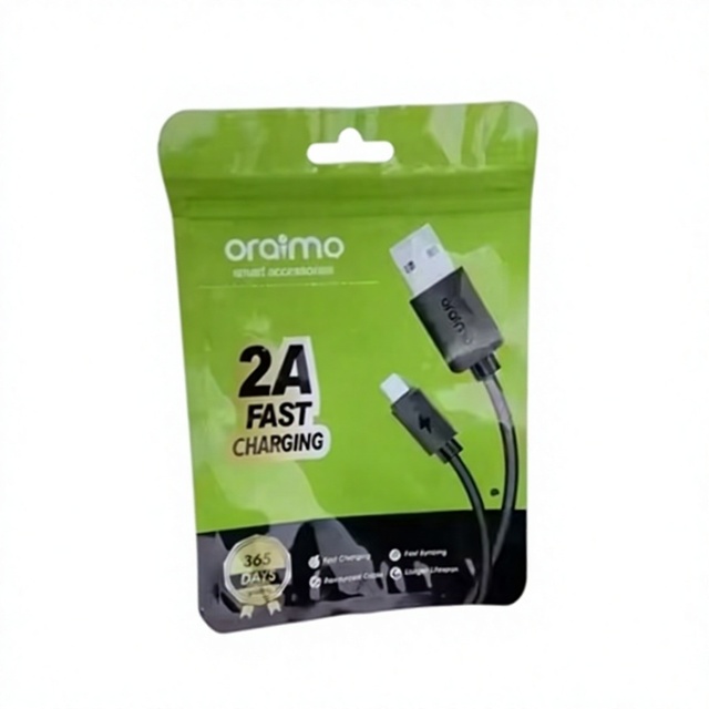 Oraimo USB 3.0 Micro-USB 2A Fast Charging Cable 1M Braided Shielding TPE Jacket for Mobile Phones Power Banks Earphones Smart