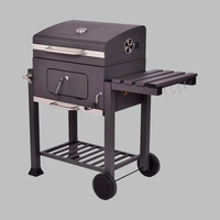Gril BBQ Commercial en Acier Inoxydable pour Fruits et Thé, Gril à Charbon Santa Maria en Céramique