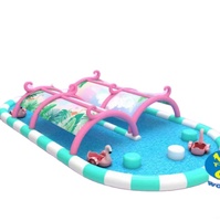 Haute qualité nouveau design commercial extérieur amusement gonflable parasol piscine enfants jouets aquatiques à vendre