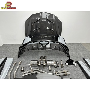 ชุดแต่ง MSY Style Dry Partial Carbon Fiber Wide Body Kit กันชน ฝากระโปรง ท่อไอเสีย สำหรับรถยนต์แลมโบ กูร์รุส ชุดแต่งรอบคัน - Product Image 3