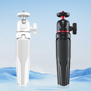 Portable Mini Desktop Tripod Stand <strong>Extendable</strong> Plastic Extension Rod for Video Photo Shooting for Mirrorless Camera Phone Webcam - Product Image 6