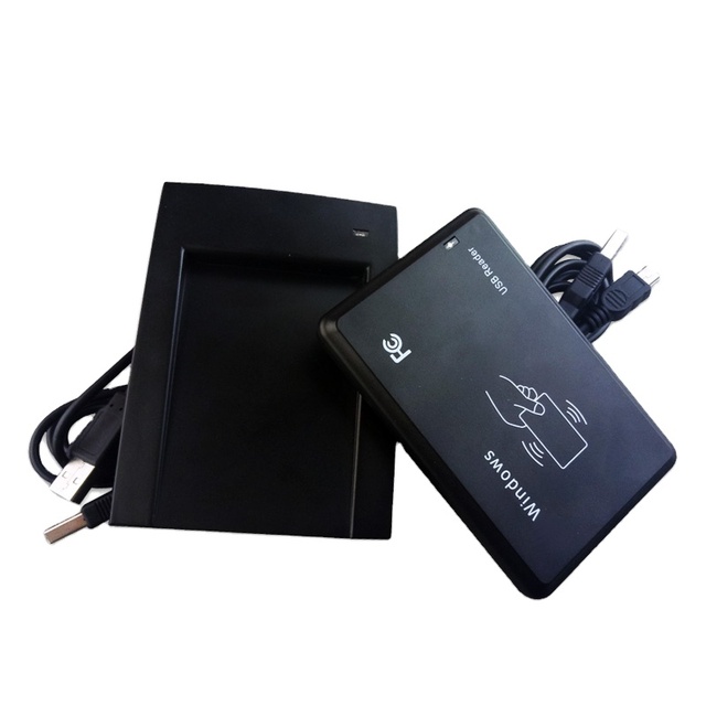 Sencan High Quality NFC Skimmer Card Reader Proximity IC RFID Desktop USB Card Reader for Access Control Card
