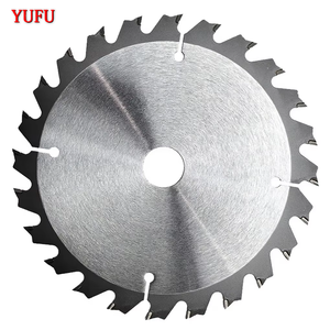Disco de Corte de Carburo de Tungsteno TCT para Herramientas de Carpintería Industriales YUFU OEM, 165 mm, 24 Dientes, para Cortar Madera - Product Image 1