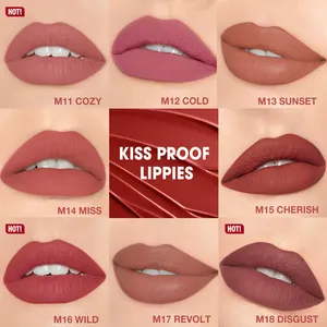 O.TW O.O Rouge à lèvres de maquillage anti-adhésif Water Cup Rouge à lèvres mat imperméable de haute qualité