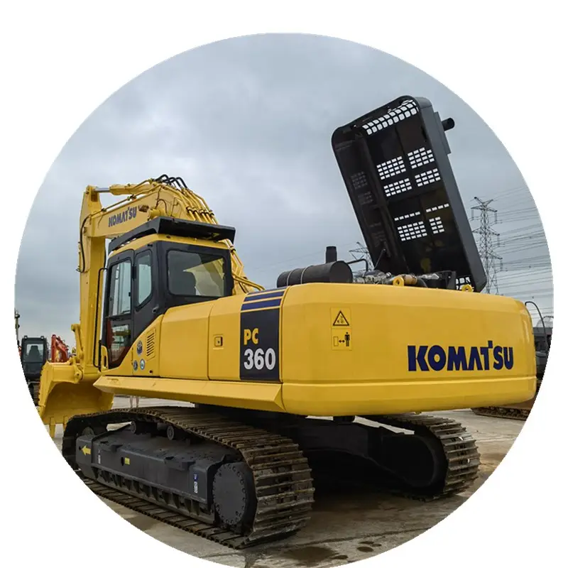 Le matériel de construction lourd efficace a utilisé l'excavatrice pc360 pour KOMATSU pour la construction à shanghai