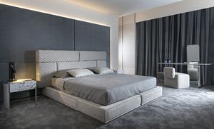 Hiện đại màu trắng sexy xấu đồ nội thất phòng ngủ hiện đại Đồ nội thất thiết lập chủ Deluxe Vua giường phòng ngủ đồ nội thất thiết lập - Product Image 5