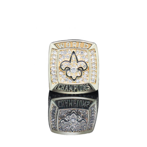 Di alta qualità 2009 New Orleans Saints NFL Super Bol campionato anelli classico calcio Memorial anello in lega - Product Image 1