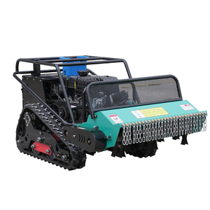 Envío <span class=keywords><strong>Gratis</strong></span> Cortacésped Robótico Automático de 4 Tiempos 1000mm, Superventas, con Control Remoto, Desbrozadora de Orugas, Mini Robot Triturador de Césped - Product Image 1