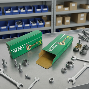 Boîte d'expédition en carton ondulé écologique verte avec logo personnalisé, vente en gros, doublure en éponge gaufrée pour l'électronique <span class=keywords><strong>et</strong></span> les pièces automobiles - Product Image 6