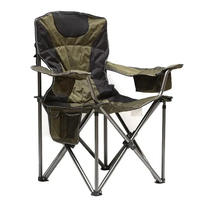 JOY fauteuil agrandi extérieur plage chaise de loisirs pliante traitement personnalisé épaissi coton chaise de camping simple personnalisé