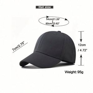 Casquette de baseball classique et sportive avec tissu élastique respirant, design télescopique à visière, ajustement léger et formel - Product Image 4