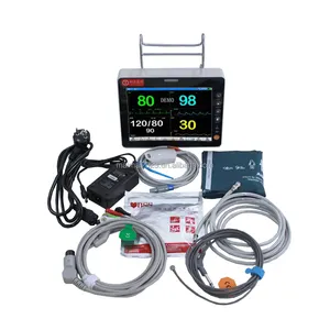 पशु चिकित्सा और मानव उपकरण PPM-S8V अस्पताल उपयोग के लिए 8 इंच सस्ते कीमत चिकित्सा Capnograph मॉनिटर