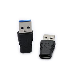 Adaptateur <span class=keywords><strong>USB</strong></span> A vers <span class=keywords><strong>C</strong></span> OEM 1 paquet Type <span class=keywords><strong>C</strong></span> femelle vers A mâle OTG chargeur convertisseur double face 5G 480Mbps Compatible pour voiture Samsung - Product Image 2