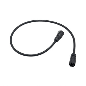 สายเชื่อมต่อกันน้ำอุตสาหกรรม M16 8P 3 แกน ปลั๊กตัวผู้ ขาเสียบแบบวงกลม IP68 - Product Image 2