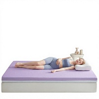 Moderne Kühlgel-Memory-Foam-Matratze in Queen-Size mit Weichpolsterung und 50mm Gestricktem Baumwollbezug für Apartment-Schlafzimmer