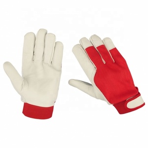 Gants de sécurité en cuir de chèvre pour hommes pour travaux d'assemblage - Certifiés CE, durables, anti-coupures, marque KOKAL, modèle KS-4401177 - Product Image 6