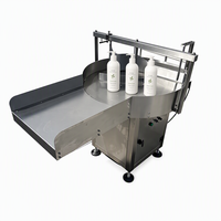 Plateau tournant automatique HuiMing GP-0A pour l'alimentation de bouteilles en plastique/verre de qualité alimentaire, ligne de remplissage de boissons 110V/220V, haute compétitivité