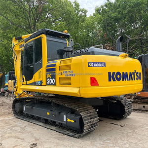 Excavadora sobre orugas Komatsu usada original de Japón de 20 toneladas, excavadora Komatsu PC220 PC200 de tamaño mediano - Product Image 4