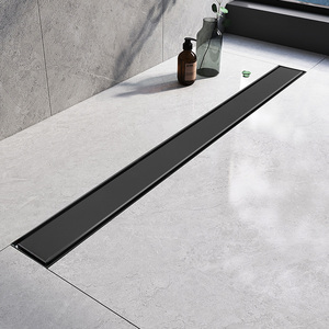 Nhà máy cung cấp tùy chỉnh kích thước Watermark phòng tắm gạch chèn dài vòi hoa sen drainer SS304 tuyến tính thoát nước sàn - Product Image 2
