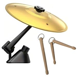 Wholesale Creative <b>Car</b> Vent Cymbal Decoration Mini Metal Cymbal Toy Portable <b>Car</b> <b>Interior</b> Funny Decorations - Product Image 1