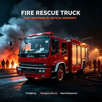 Camion de pompiers, camion de sauvetage, camion de lutte contre l'incendie à eau, camion de lutte contre l'incendie à poudre sèche, camion de lutte contre l'incendie 4x2, camion de lutte contre l'incendie télécommandé à vendre