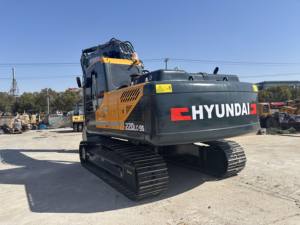 เครื่องขุดไฮดรอลิกขนาด22ตันเครื่องขุดฮุนได R220LC 9วินาทีสำหรับโครงการก่อสร้างเหมืองแร่ - Product Image 6