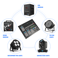 Consola DMX512 Sunshine 512 de 240W de Alta Calidad, Controlador de Luces de Escenario 220V para Eventos, Dimmer para Luces de DJ