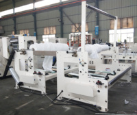Machine automatique de fabrication de rouleaux de papier toilette, prix usine, machine de rembobinage de papier toilette, machine de rembobinage de papier tissu