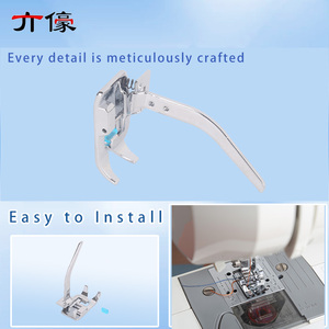 Pied presseur <span class=keywords><strong>à</strong></span> tricot <span class=keywords><strong>à</strong></span> tige basse <span class=keywords><strong>à</strong></span> fixation rapide pour machines <span class=keywords><strong>à</strong></span> coudre domestiques <span class=keywords><strong>Singer</strong></span>, Brother, Viking, Kenmore – <span class=keywords><strong>Accessoires</strong></span> - Product Image 3
