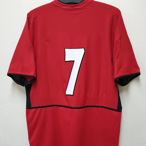 เสื้อฟุตบอลแขนสั้นย้อนยุคฤดูใบไม้ร่วงปี 2007/08 ของแมนเชสเตอร์ ไซส์ S-2XL สำหรับสโมสรยุโรป รับดรอปชิป - Product Image 5