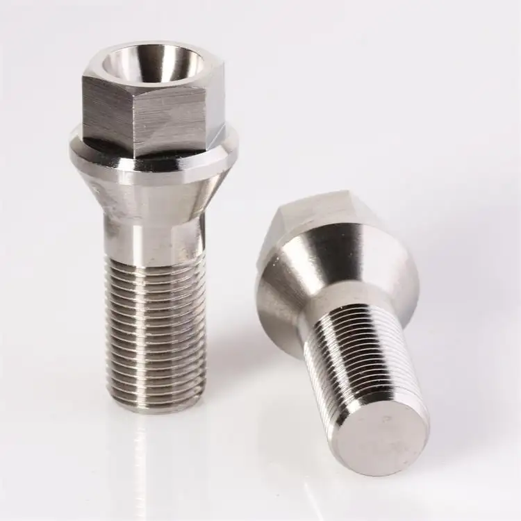 m14x1.5 gr5 titanium wheel bolt for racing car