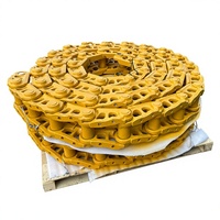 Pièce de machinerie de construction pour excavatrice Komatsu PC200-8/PC220-8/PC200-5, ensemble de chaîne de chenilles