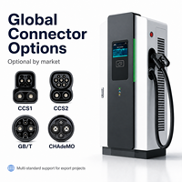 Chargeur rapide DC à connecteur unique 30kW 40kW 60kW 80kW CCS2 GB/T OCPP pour hôtels, flottes, concessionnaires et projets de parkings publics
