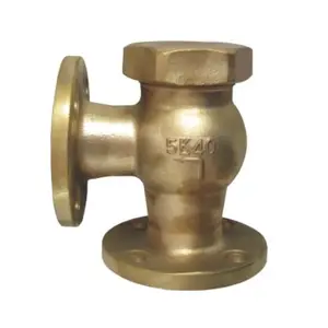 marine valve JIS F 7416 Bronze 5K lift check angle valves union bonnet type for marine use