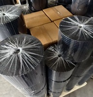 8in X 100ft facile à installer cadre en métal toit panneau solaire barrières de pigeon Kit de maille anti-imbrication avec rouleau de protection contre les oiseaux et les créatures
