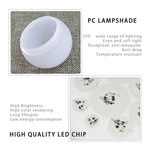 Ampoule <span class=keywords><strong>LED</strong></span> à intensité variable tricolore <span class=keywords><strong>E27</strong></span>, 3000K 4000K 6000K 7W 9W 12W 15W 18W, haute tension 220V, courant constant, sans scintillement - Product Image 4