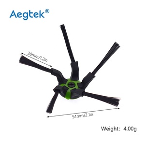 Kits de accesorios S9/S9 +, cepillo de goma multisuperficie, filtro lavable HEPA, cepillo lateral para Robot aspirador IRobot Roombas - Product Image 6